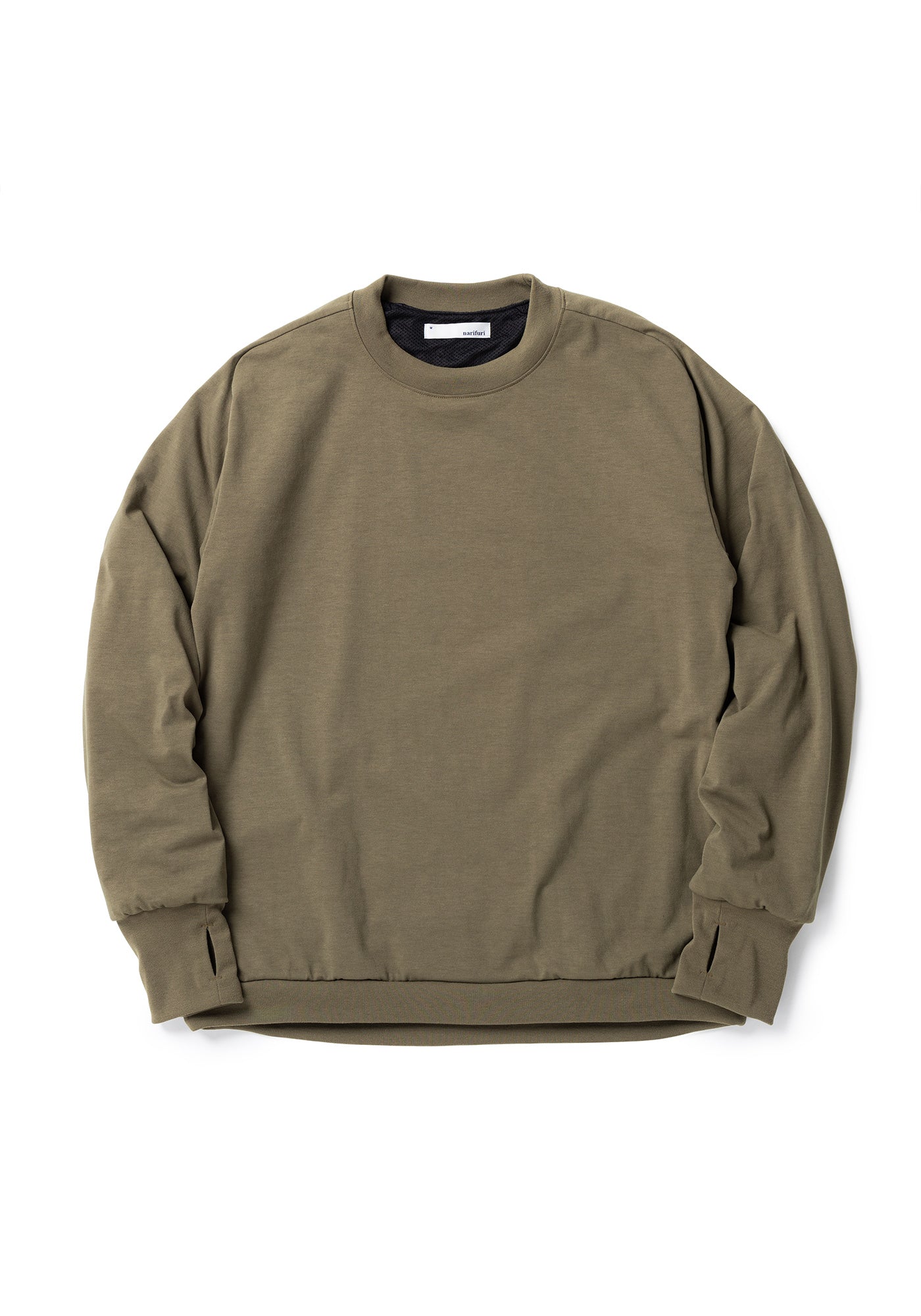 narifuri/ NFC バックメッシュクルースウェット(Mサイズ)