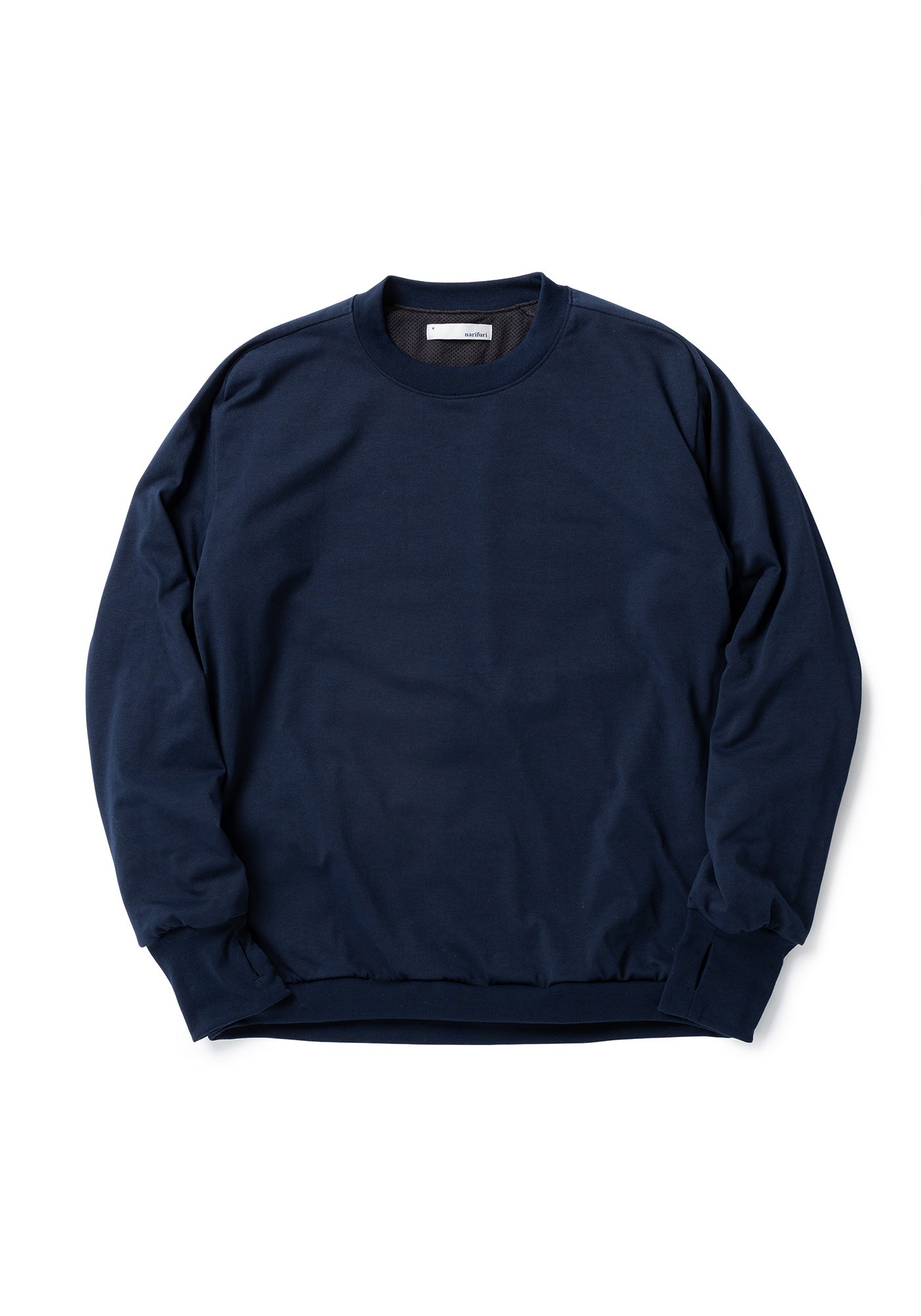 narifuri/ NFC バックメッシュクルースウェット(Mサイズ)