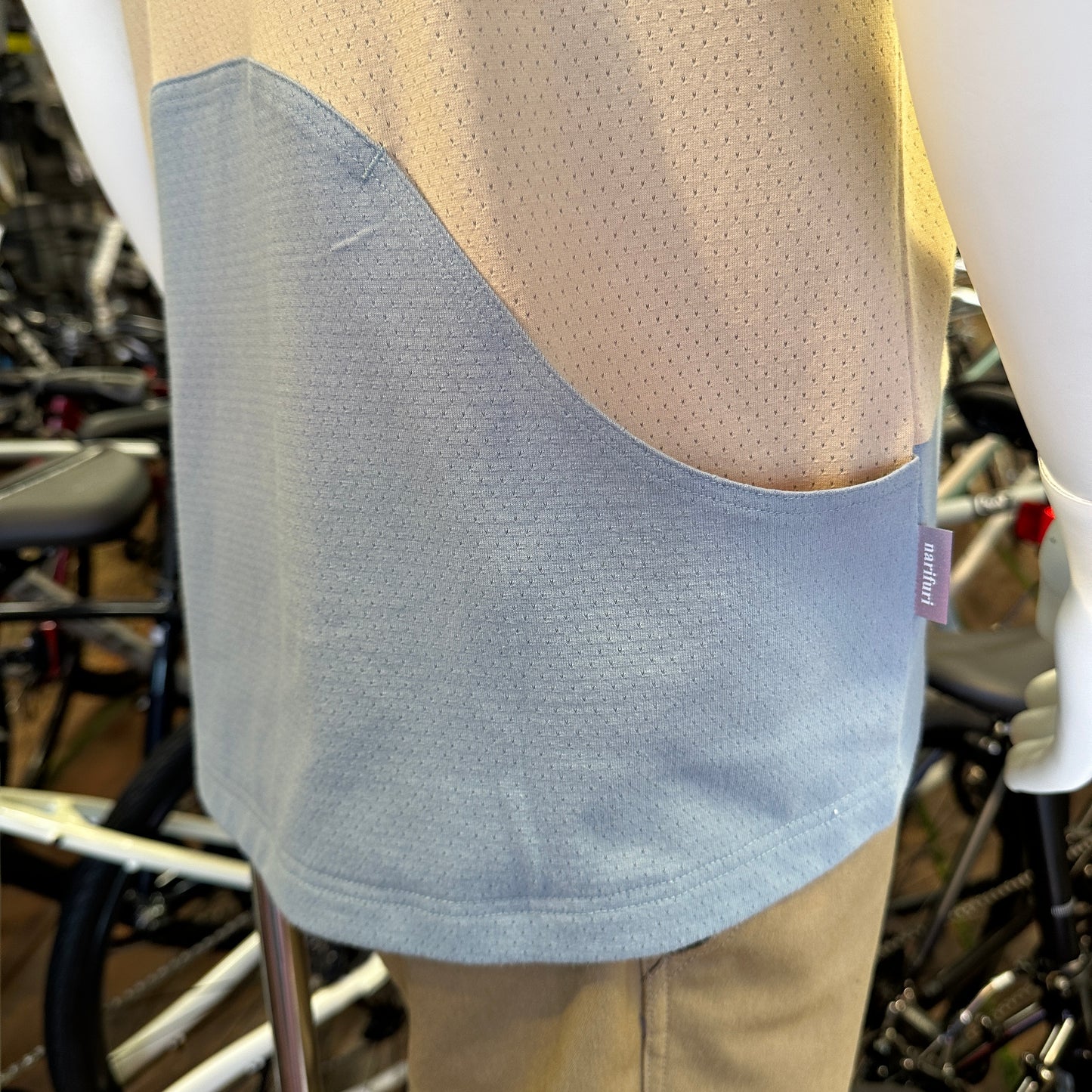 narifuri/ マルチテックメッシュバックポケットTシャツ(NF1181)