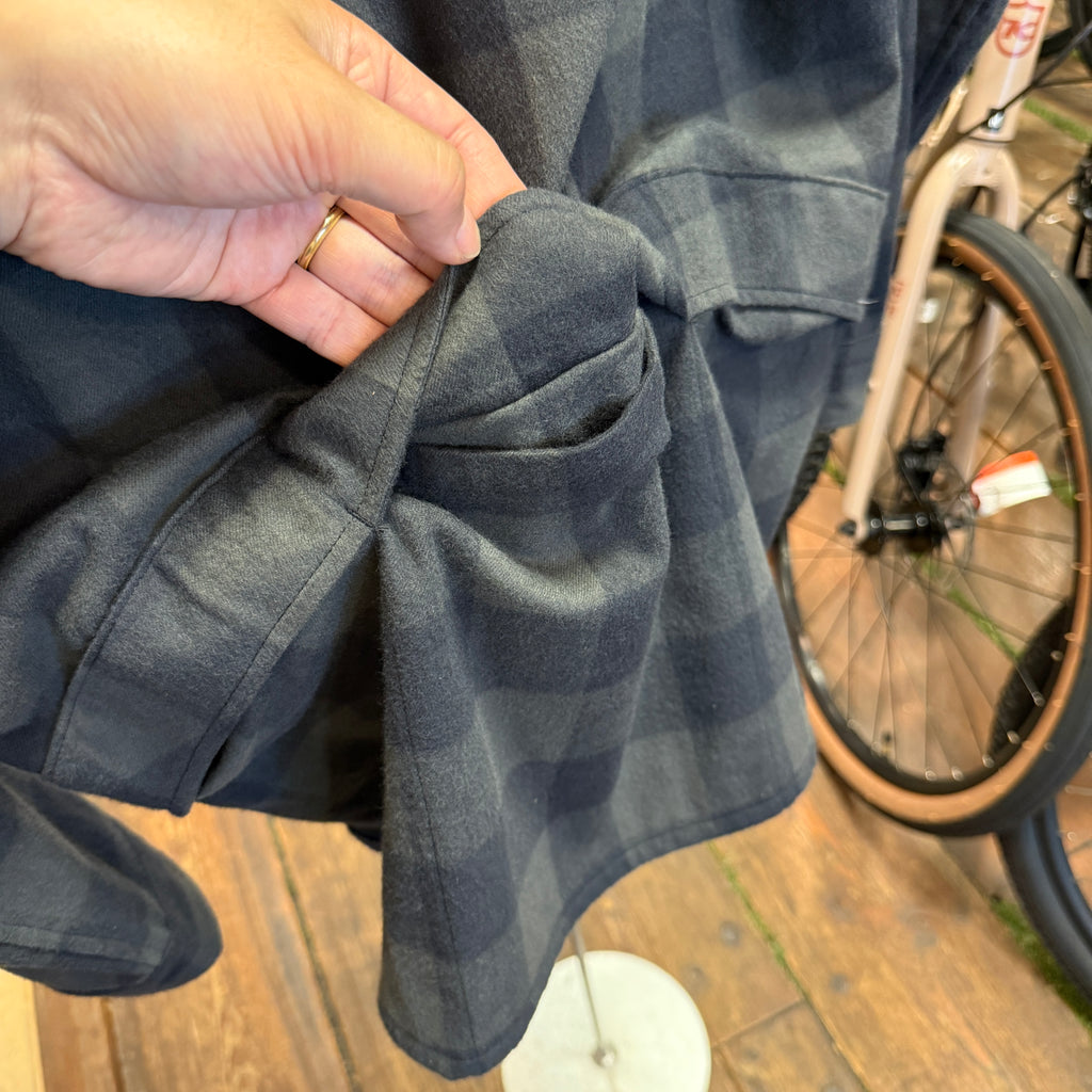 narifuri/ バックポケットネルシャツ / M(NF4041)