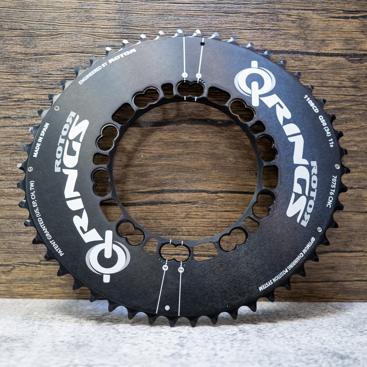 Rotor/ Qring BCD 110x5 Aero Outer 50T