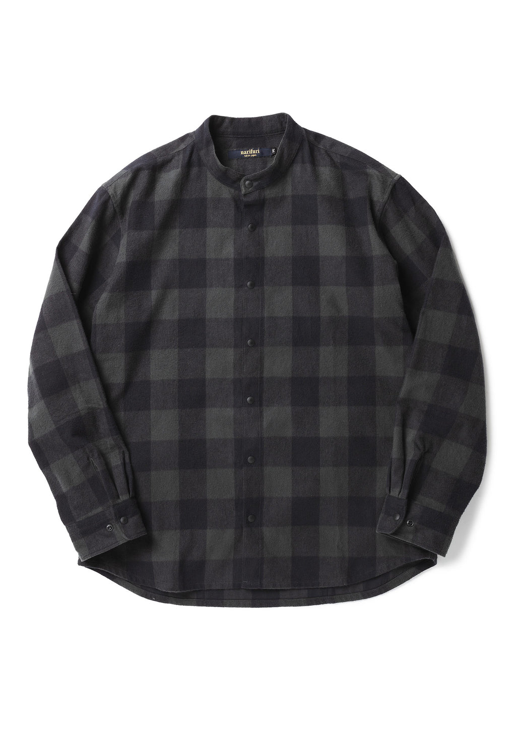 narifuri/ バックポケットネルシャツ / M(NF4041)